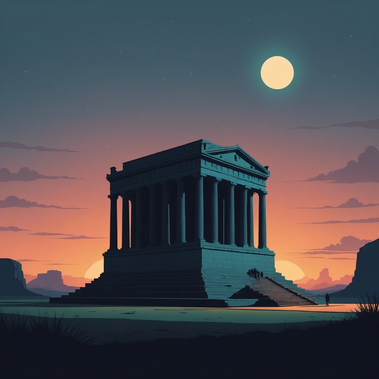 This track combines a sense of deep national pride with undercurrents of mystery and foreboding, portraying a nation at a crossroads, reflecting on its past with a wary eye on the future. The music features a powerful use of traditional orchestral sounds, underscored by modern electronic elements that add depth and complexity