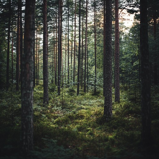 An instrumental suomipop piece inspired by finland's peaceful landscapes, utilizing the kantele to create melodies that reflect the stillness of finnish woods and waters.