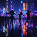 an instrumental blend of gritty disco beats with funky grooves.