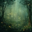 a hypnotic journey through a magical forest.