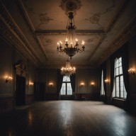 mysterious piano plays through gothic, eerie melodies