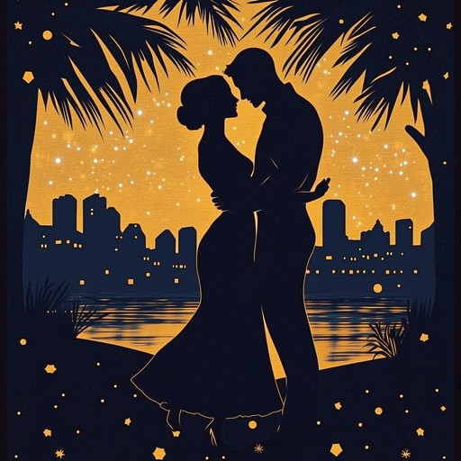 A soothing instrumental piece featuring delicate samba rhythms and gentle guitar melodies, embodying the intimacy and romance of a moonlit night in brazil, inviting listeners to lose themselves in the tenderness of the moment.