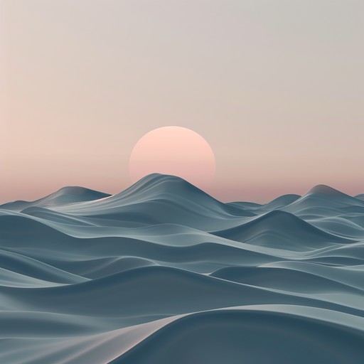 Immerse yourself in a sea of gentle synthesized waves, where soothing idm rhythms and textures flow seamlessly, creating a calming and tranquil atmosphere. The intricate electronic patterns blend with ambient nuances, transporting the listener to a serene digital landscape.