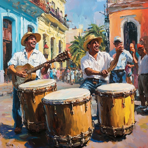 An instrumental track that fuses traditional afro cuban percussion with vibrant melodies to evoke a sense of empowerment and joy. The song layers rhythmic conga patterns with lively brass and piano, creating an uplifting and danceable piece that celebrates cultural heritage and personal strength.