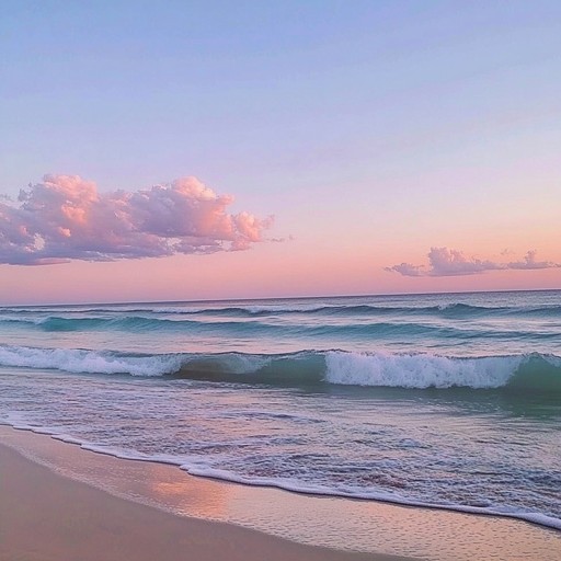 The soundtrack of a carefree tropical evening, this music is a blend of rhythmic melodies and soft harmonies played on a steelpan, evoking a sense of peace and contentment as the daylight fades to dusk. It's the perfect accompaniment to an evening spent gazing at the ocean, letting the troubles of the world drift away.