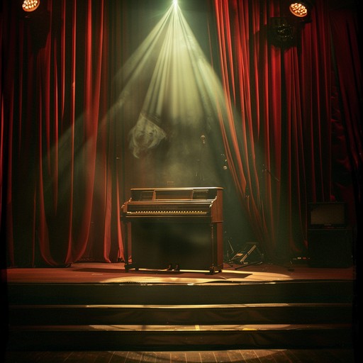 An evocative dark cabaret piece, blending hopeful melodies with somber undertones to create a bittersweet atmosphere. The harmonium leads the melody, enriched with lush string arrangements and subtle percussion. This instrumental journey takes the listener through a shadowy, theatrical world, illuminated by glimmers of optimism and beauty.