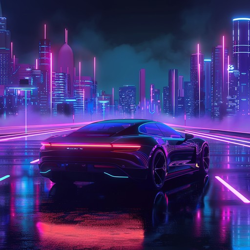 Imagine cruising through a neon lit cityscape with pulsating beats and rhythmic grooves blending harmoniously, creating an energetic yet chilled ambiance. The track combines smooth basslines with crisp drum patterns, drenched in reverb and echo for a surreal, captivating experience.