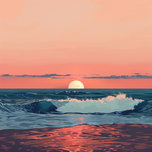 A serene reggae track inspired by island sunsets and ocean waves. Gentle guitar strumming flows with calming steel drums, creating a peaceful and tranquil atmosphere. Perfect for relaxation or unwinding by the beach.