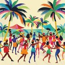 exuberant salsa track that celebrates joyous, vibrant summer moments