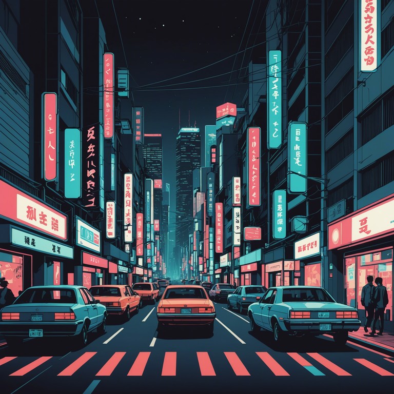 This track embodies the bustling energy of tokyo at night, with sparkling synths and dynamic rhythms that capture the city's vibrant spirit. The upbeat tempo and catchy hooks make it perfect for energizing any setting, echoing the lively streets and colorful nightlife of tokyo.