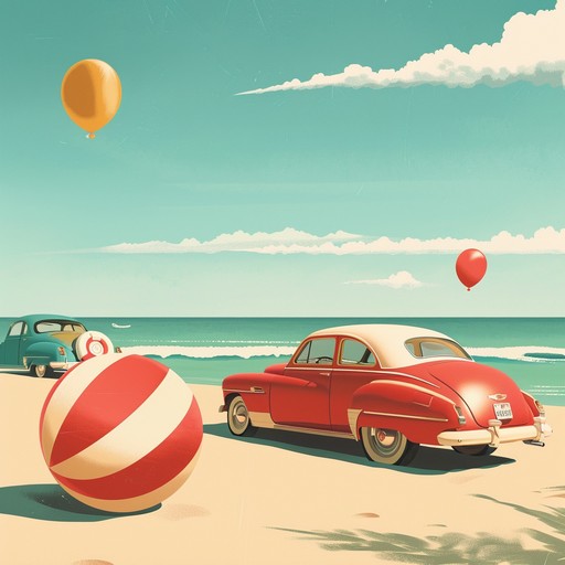 Feel the retro summer vibes with this groovy, nostalgic track that captures the carefree essence of a sunny 1960s beach day with warm electric guitar melodies.