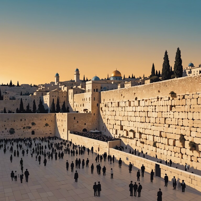 Whispers of jerusalem encapsulates the depth of jewish musical traditions with a touch of contemporary tranquility. This relaxing instrumental features the gentle notes of a traditional violin, echoing timeless melodies that connect the past with the present in a calm and soothing soundscape.