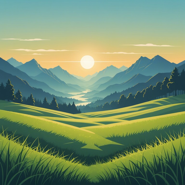 The track captures the essence of a spectacular sunrise over vast landscapes, delivering an uplifting atmosphere through delicate piano compositions. This melody invites listeners to experience the freshness of a new dawn. It uses smooth transitions to mimic the gentle rise of the sun and the quiet departure of the night. Ideal for starting the morning with positivity or for moments of gentle reflection.