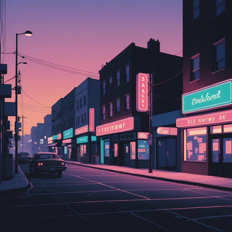 Imagine cruising through a city, where each street is bathed in the soft glow of neon lights, and the air carries a tune that complements the quiet bustle. This track captures that essence with its smooth phonk beats, reflecting a tranquil contemplation amidst an urban backdrop.