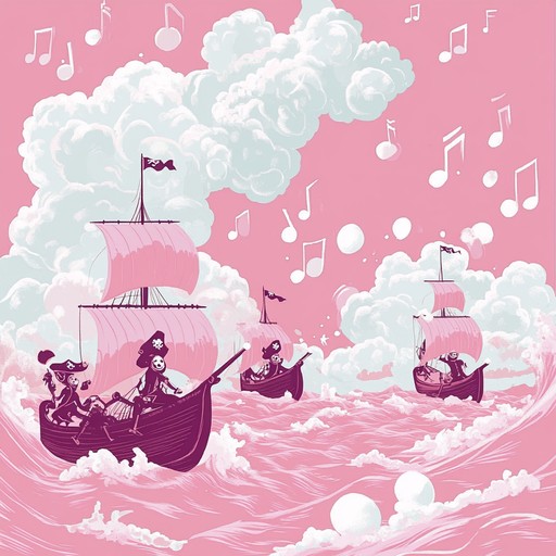 Embark on an adventurous instrumental rock odyssey where playful melodies and quirky rhythms lead you through an imaginary bubblegum sea teeming with fantastical creatures and vibrant landscapes