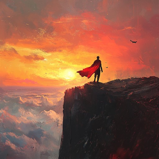 This piece captures an exciting journey across vast skies, with the orchestra delivering powerful and majestic themes. The music’s dynamic nature and emotionally charged swells make it ideal for cinematic moments or epic storytelling.