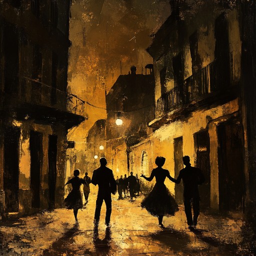 Immerse yourself in the vibrant streets of buenos aires at midnight. This energetic tango composition features lively bandoneon melodies intertwined with intricate rhythms and dynamic string arrangements. Feel the heat and passion of a sultry summer night, perfect for an intense dance or just soaking in the spirited ambiance.