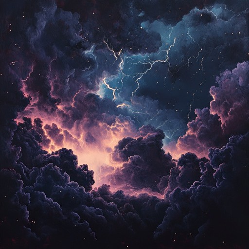 Transport listeners to a thrilling, stormy night with dramatic dubstep beats, explosive drops, and tension filled build ups that mimic the energy of thunder and lightning. The bass hits hard, mimicking the best elements of a powerful storm.