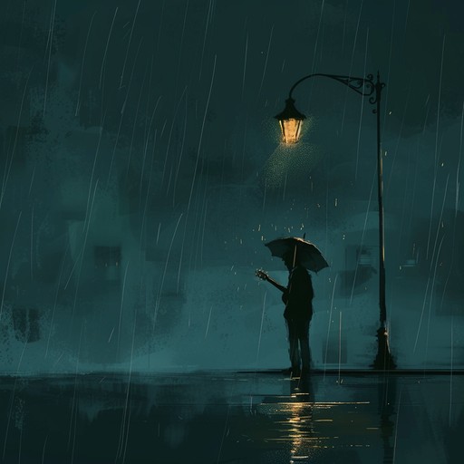 A soulful, instrumental blues track evoking the melancholy of a rainy night. Its gentle guitar melodies and somber harmonies create an intimate, reflective atmosphere perfect for moments of introspection and solitude. The raw emotion captures the listener, painting a picture of quiet, rainy streets and dim, flickering lights.