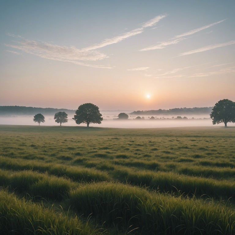 This track transports the listener to a tranquil rural setting, where the only sound is the echo of an acoustic guitar complemented by the natural ambience of the meadows. It’s a musical retreat to nature’s own sanctuary.