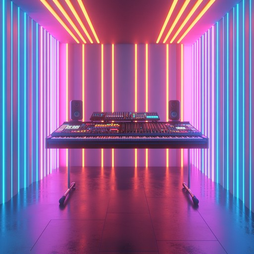 Envision a vibrant urban night illuminated by neon signs and pulsating beats. This track merges retro synthwave elements with contemporary electropop, generating an uplifting yet relaxed ambiance suitable for late night adventures or casual dancing.