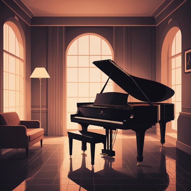 This piece integrates delicate piano notes that echo softly, forming a tranquil and intimate atmosphere suitable for quiet reflection. The light touch on the keys and occasional pauses create a sense of intimacy and personal insight, making this song ideal for moments of solitude or thoughtful evening gatherings.