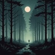 ancient drumbeats under a moonlit sky