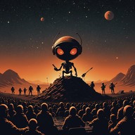 martian metal meets playful rap