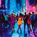 uplifting k pop melody with colorful energetic vibes