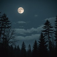 eerie melody under a moonless sky