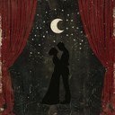 sweeping orchestral love, theater's door creaks softly open