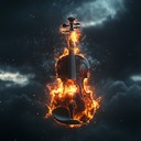 a powerful orchestral piece depicting inner turmoil and nature's wrath