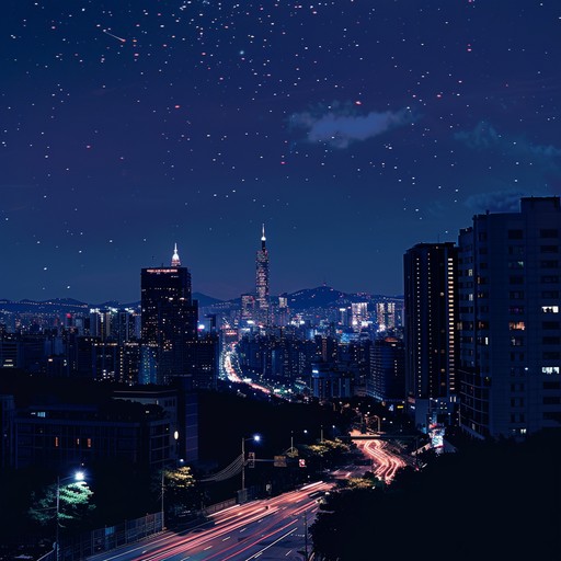 Capturing the essence of a lively seoul evening, this track mixes traditional korean instruments with modern k-pop beats, reflecting the bustling urban atmosphere and the shimmering city lights.