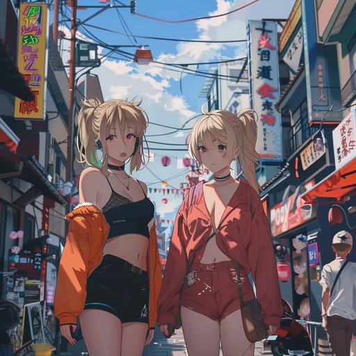 Bright and cheerful instrumental j pop composition featuring energetic synths and lively beats. This track exudes optimism and joy, making it perfect for uplifting moments or starting anew with a positive feeling.