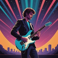 high energy guitar riffs meet funky grooves.