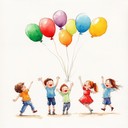 a speedy, vibrant track for lively children's activities