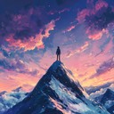 empowering anime theme with orchestral arrangements and heroic melodies