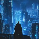 a powerful instrumental exploring cyberpunk city's dramatic underworld