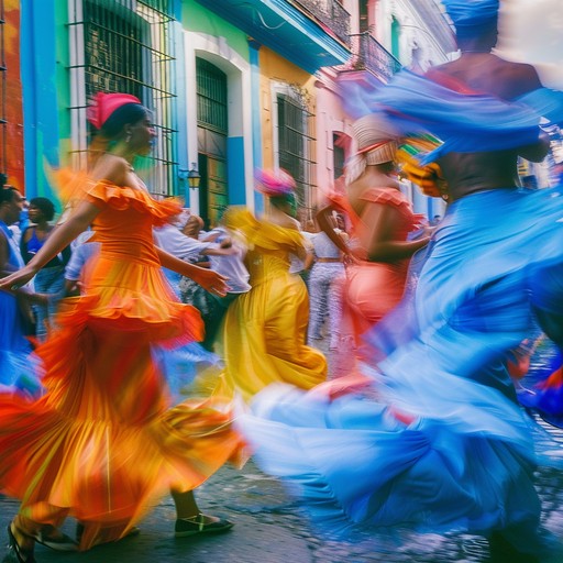 Experience a vibrant and triumphant celebration through the pulsating rhythms of an afro cuban composition. The piece combines energetic percussion, lively brass melodies, and intricate conga patterns to create an uplifting and joyous atmosphere that captures the essence of celebration and victory unique to afro cuban music.