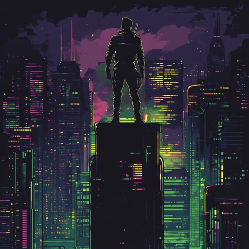 A captivating instrumental that fuses ethereal synth melodies with energetic electronic rhythms to paint a sonic picture of a futuristic metropolis.