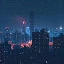 pulsating beats echoing city streets' relentless tension