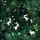 playful ethnic rhythms with enchanting forest sounds