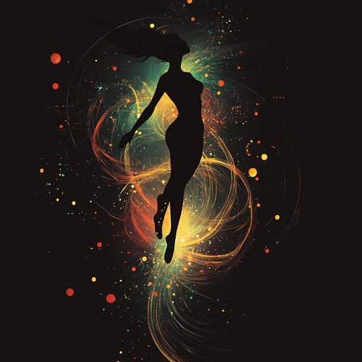 An instrumental piece that combines hypnotic percussion with uplifting melodies inspired by spiritual dance traditions from around the world, creating a transcendent and energetic atmosphere