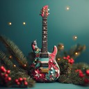 upbeat holiday rock funk with festive cheer