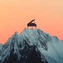a minimal instrumental empowering track with uplifting, driving rhythm