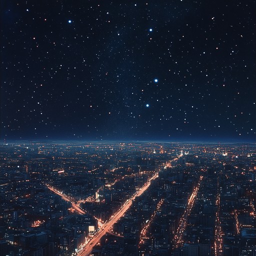 An ambient synthwave composition that takes listeners on a mesmerizing journey through the heart of a neon drenched metropolis at night, blending ethereal synths and soft rhythms to evoke feelings of nostalgia and wonder. An ambient synthwave composition that takes listeners on a mesmerizing journey through the heart of a neon drenched metropolis at night, blending ethereal synths and soft rhythms to evoke feelings of nostalgia and wonder.