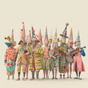 merging victory with surreal oddities in a grand performance.