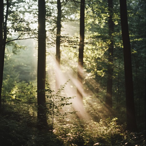 Immerse yourself in a serene woodland, where gentle acoustic strums blend with ethereal tones, creating a mystical and timeless ambiance. Perfect for reflective moments or storytelling, this instrumental piece captures the essence of nature's quiet beauty.