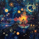 cosmic sounds creating an epic, mind bending art experience