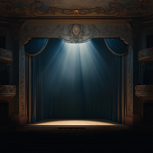 This reflective, orchestral piece captures a curtain call moment, blending dramatic crescendos and delicate melodies. Crafted to evoke nostalgia and quiet resolve, utilizing sweeping strings.